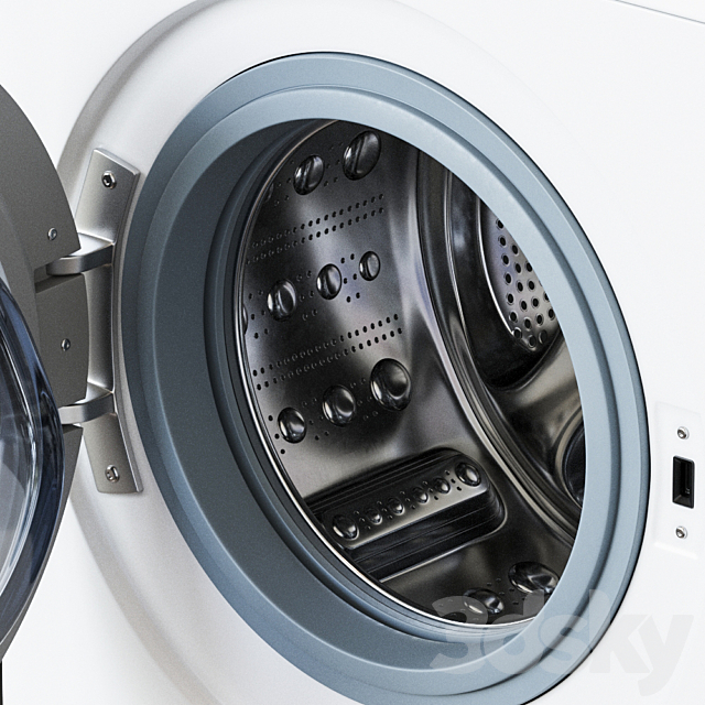 LG Washer F2V3HS6W 3dsky