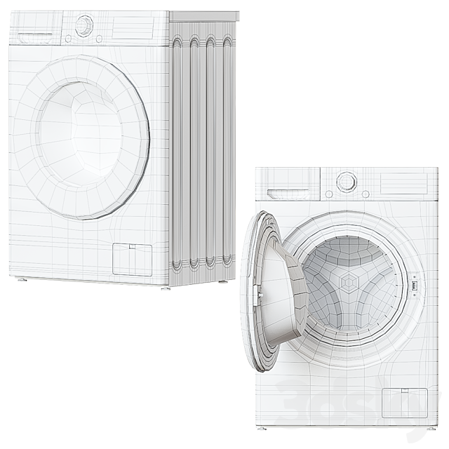 LG Washer F2V3HS6W 3dskyfree