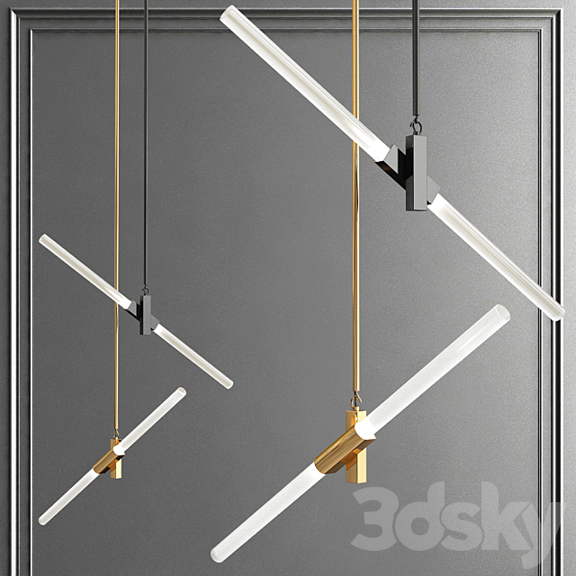 Collection ofminimalist pendants 3dskyfree