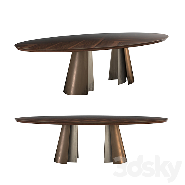 Dining table Rugiano ABSOLUTE 3DSMax File - thumbnail 1