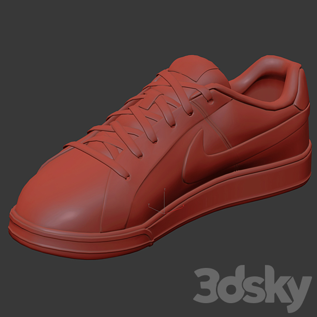 Nike court royale 3DSMax File - thumbnail 4