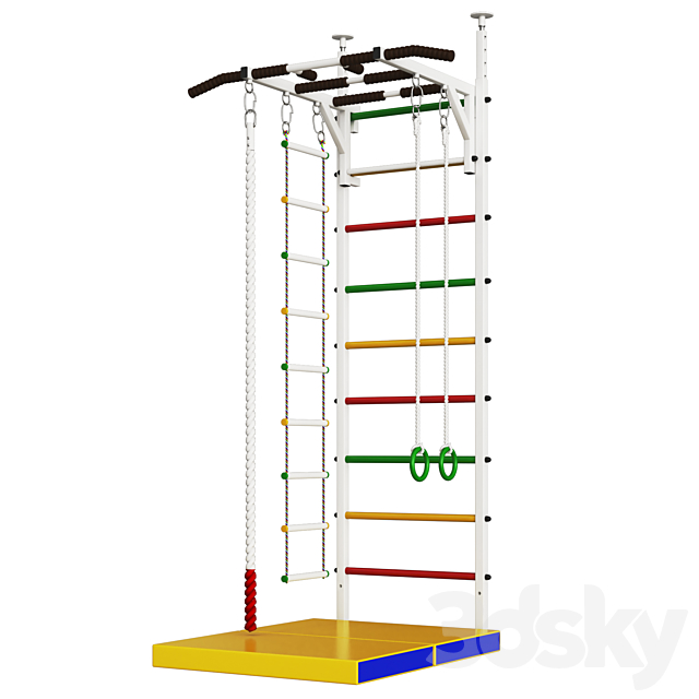 Swedish wall 3dskyfree