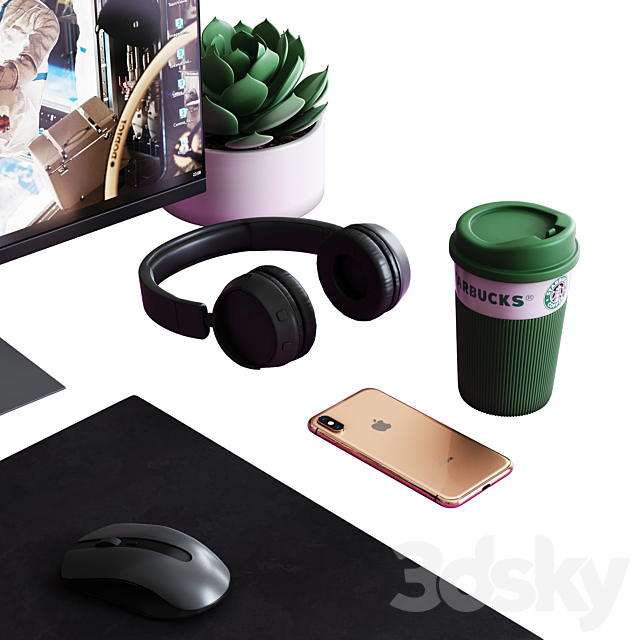 Desktop Set CG Artist Edition 3dskyfree