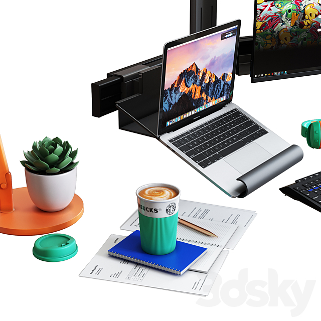 Desktop Set Web Designer Edition 3dsky