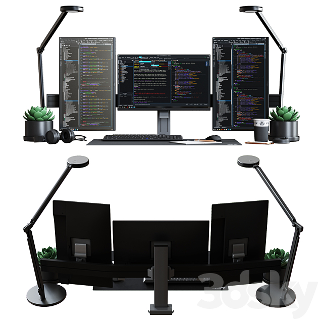 Desktop Set IT Specialist Edition 3d