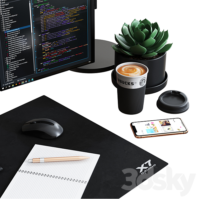Desktop Set IT Specialist Edition 3dsky