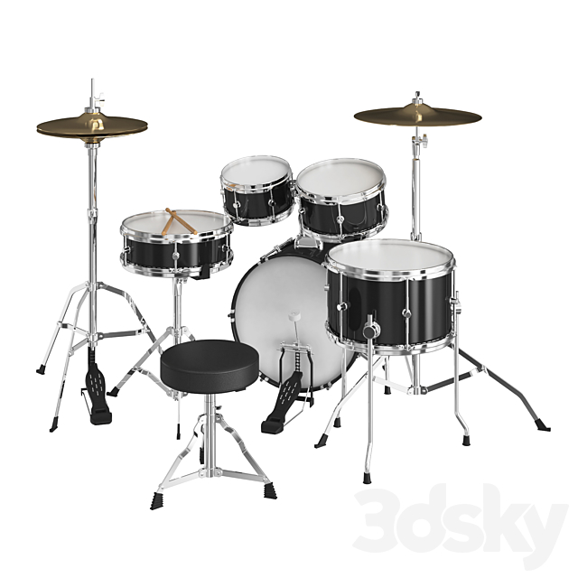 Pearl drums 3dsky