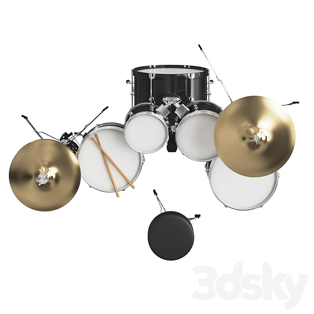 Pearl drums 3dskyfree