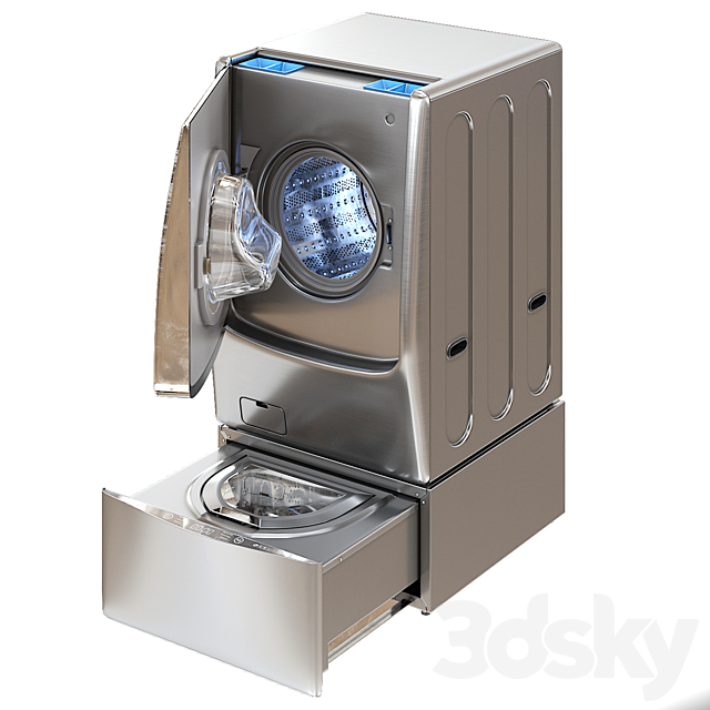 LG TWINWash_WM9000HVA_WD200CV 3d