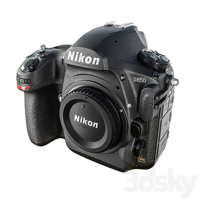 Nikon D850 Camera 3d