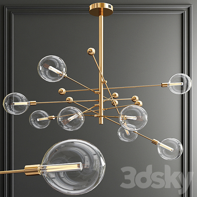 Four Exclusive Chandelier Collection_61 3DSMax File - thumbnail 4