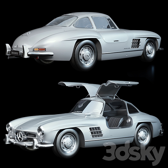Mercedes-Benz 300 SL Coupe 3d