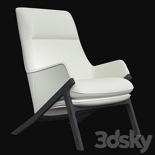 Henata Lounge Chair 3DSMax File - thumbnail 1