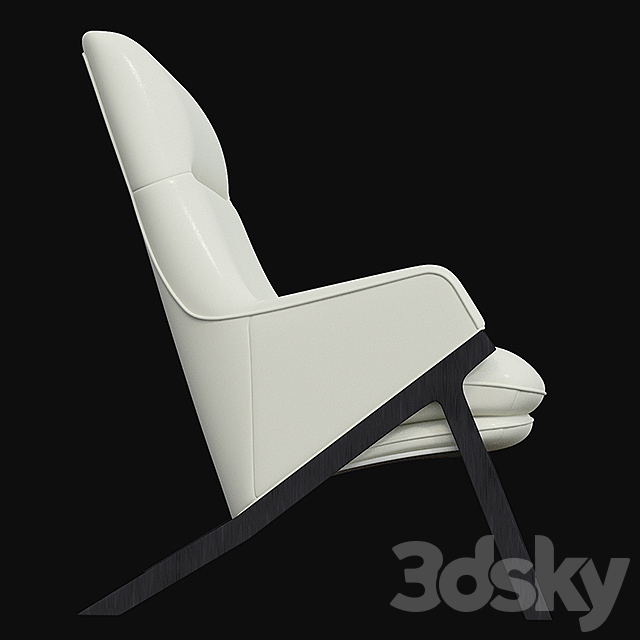 Henata Lounge Chair 3DSMax File - thumbnail 2