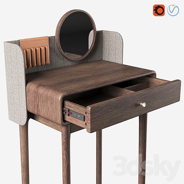 The Little Apricot Dresser By ?? ??? 3DSMax File - thumbnail 3