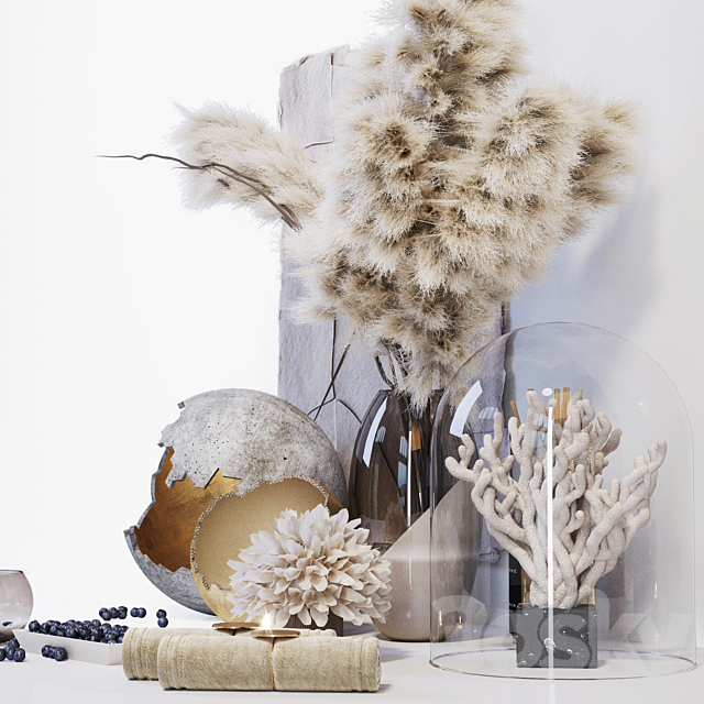 Decorative composition - Sphere 3d