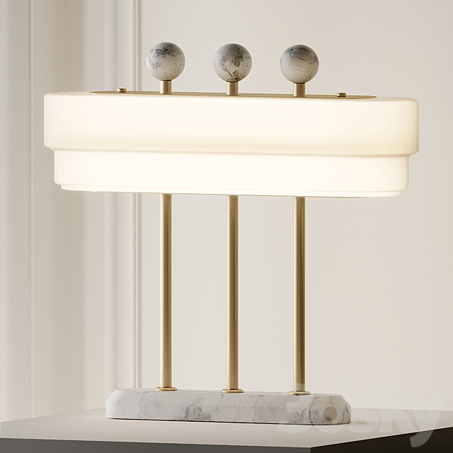 Spate Table Lamp by Bert Frank 3d