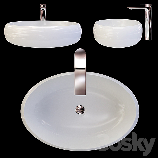 Sink consignment note Melana MLN-A252 3d