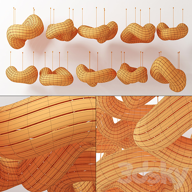 Parametric wood form templet 3DSMax File - thumbnail 5
