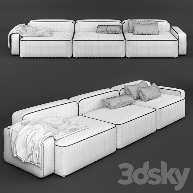 Normann Copenhagen Sofa 3d