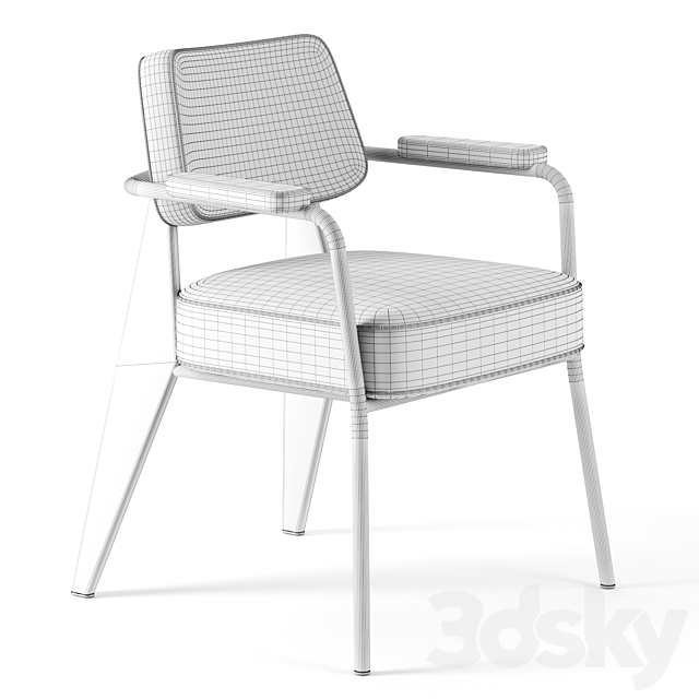 Fauteuil Direction chair by Vitra 3DSMax File - thumbnail 2