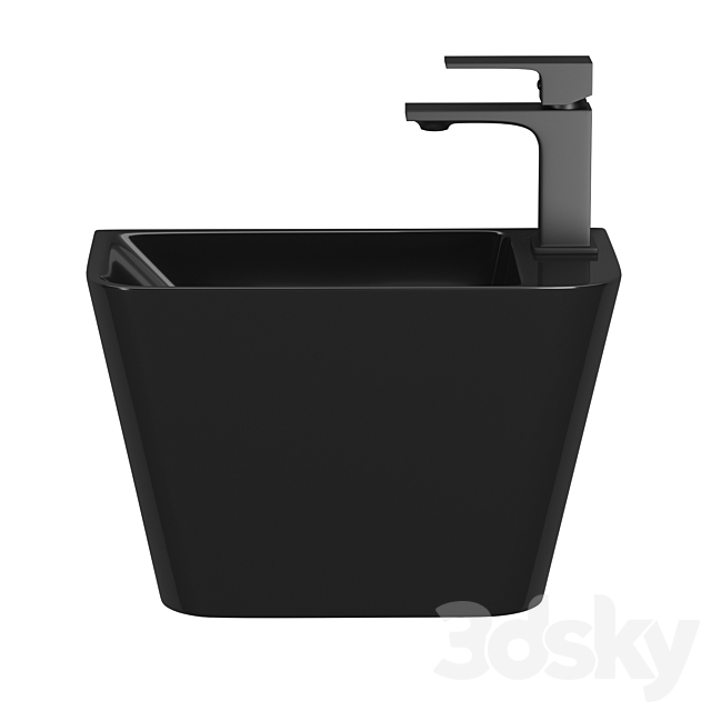 Volle Teo Sink black 3DSMax File - thumbnail 2