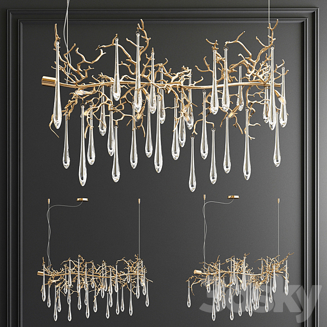 Serip Branching Collection - 3 type 3dsky