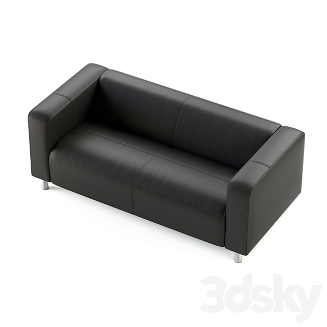 Sofa Klippan IKEA 3d