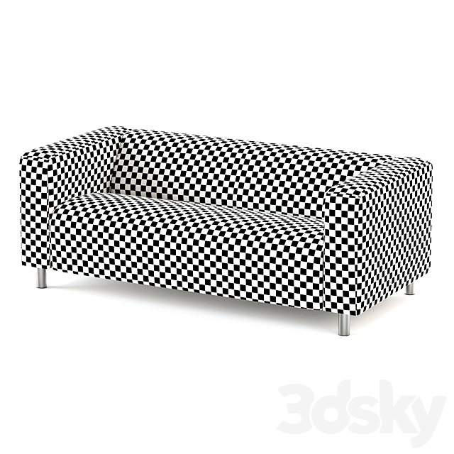 Sofa Klippan IKEA 3dsky