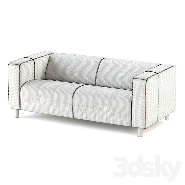 Sofa Klippan IKEA 3dskyfree