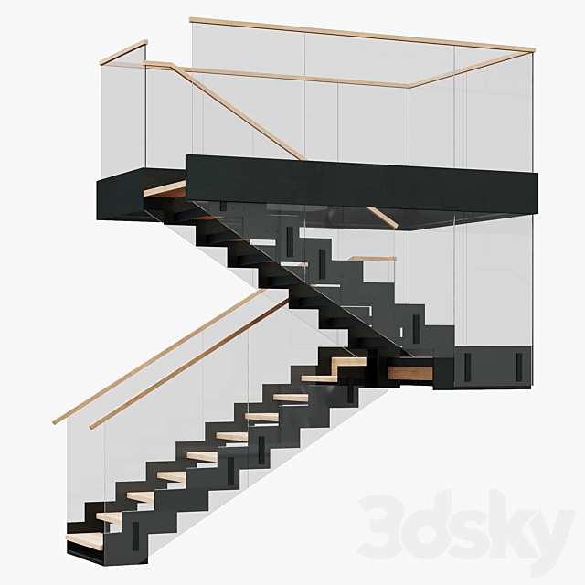 Stairs 3dsky