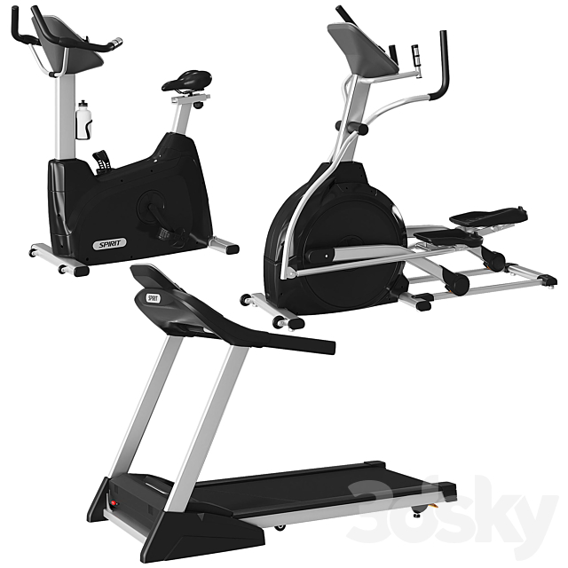 Fitness machine 3dsky