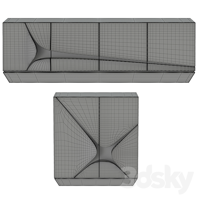 Emmemobili Dakar Storage Unit 3dsky