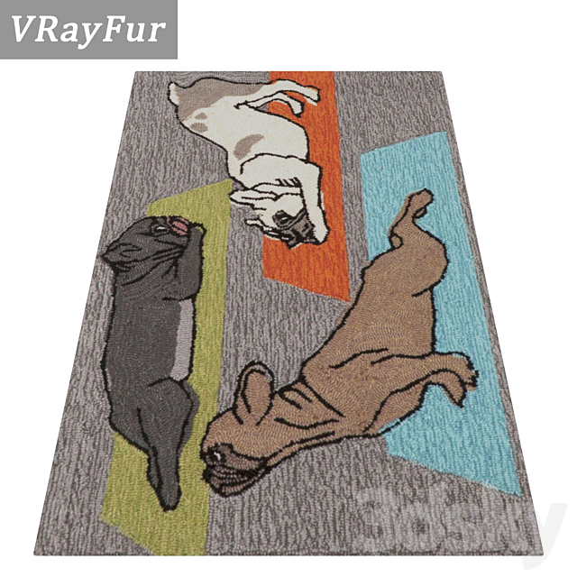 Carpets Set 935 3d
