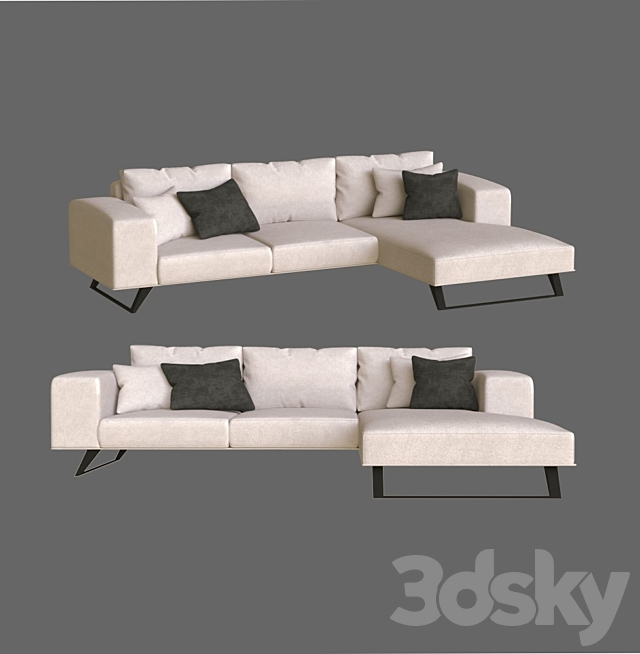 Divan Aniston DMK 17 3dsky