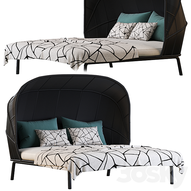 Rilly Cocoon Double Daybed 3DSMax File - thumbnail 1