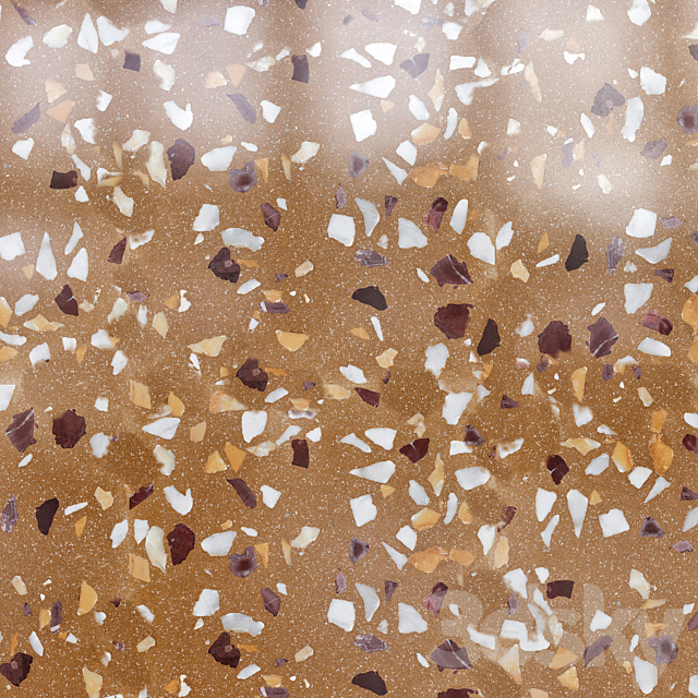 Terrazzo marble Siren 3dsky