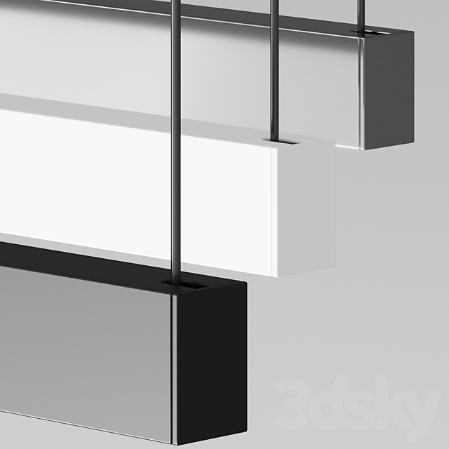 Rexa Design Metrolineare Pendant Lamps 3DSMax File - thumbnail 3