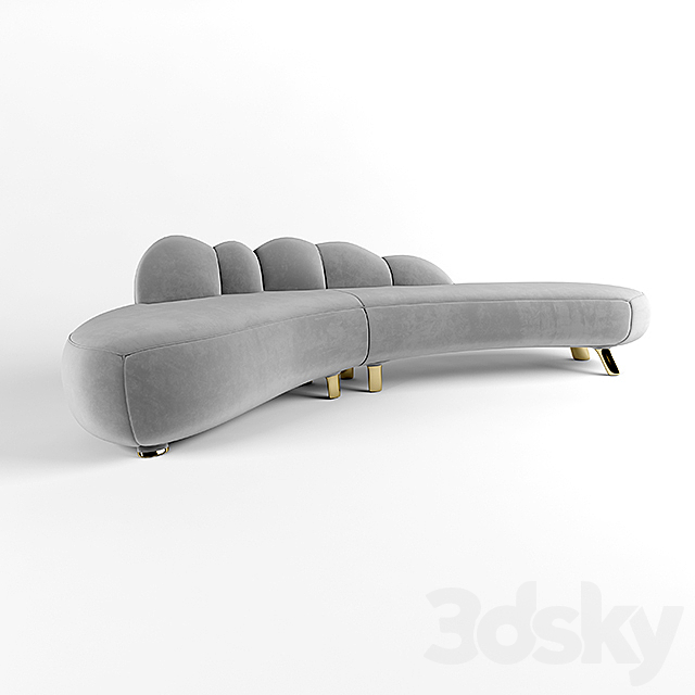 Sofa seat crave 3d model -vray – corona 3DSMax File - thumbnail 1