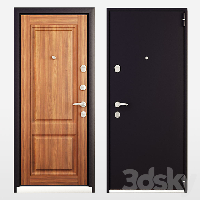 Entrance Door Snegir 55 Mp from Torex 3d