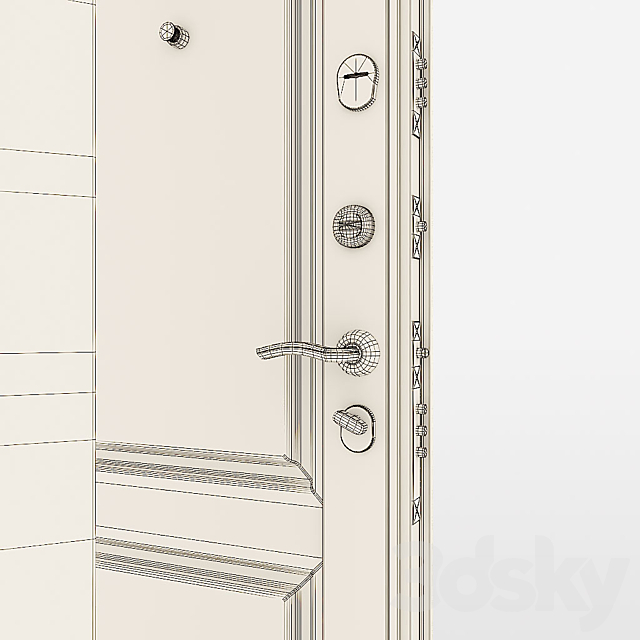 Entrance Door Snegir 55 Mp from Torex 3dskyfree