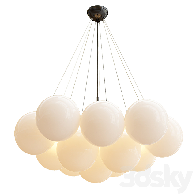 Anna chandelier 3d