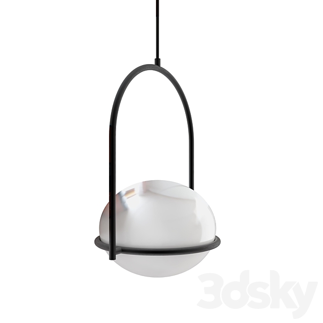 Pendant Lamp Leds C4 Coco Single 3dsky