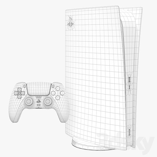 Sony PlayStation 5 digital edition 3dskyfree
