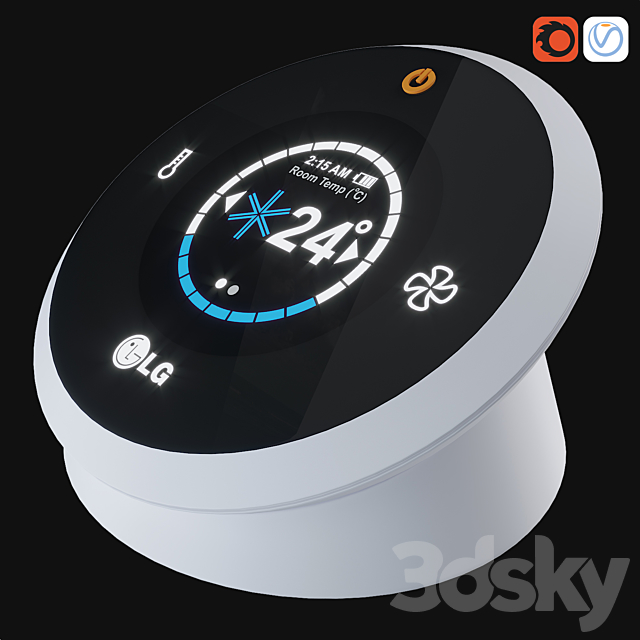LG SIGNATURE air conditioning 3dsky