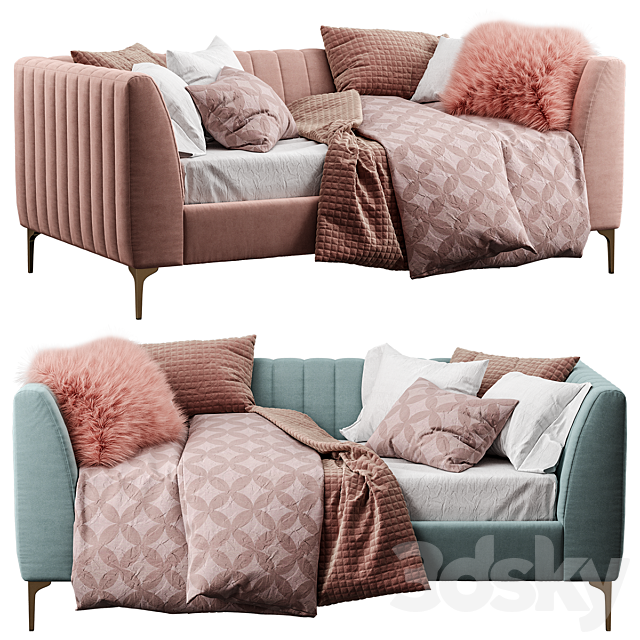 Pottery Barn _ Avalon (Daybed fabric) 3DSMax File - thumbnail 1