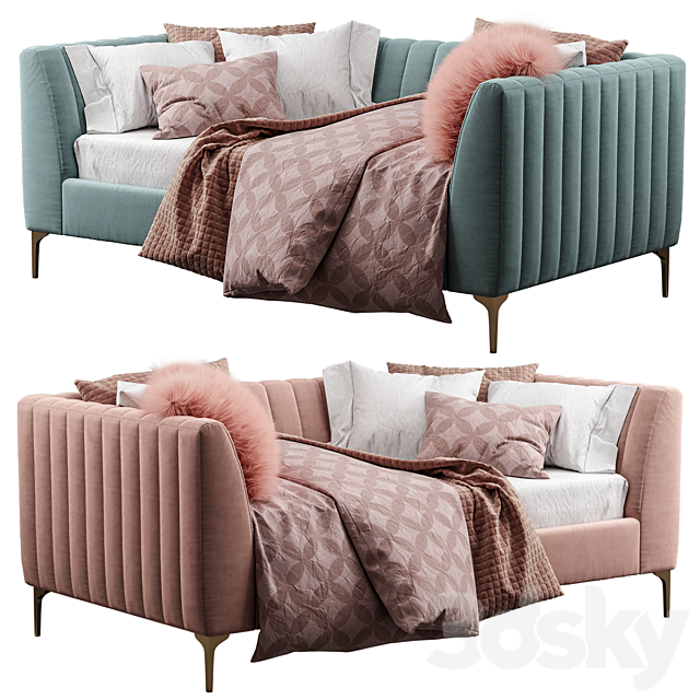 Pottery Barn _ Avalon (Daybed fabric) 3DSMax File - thumbnail 3