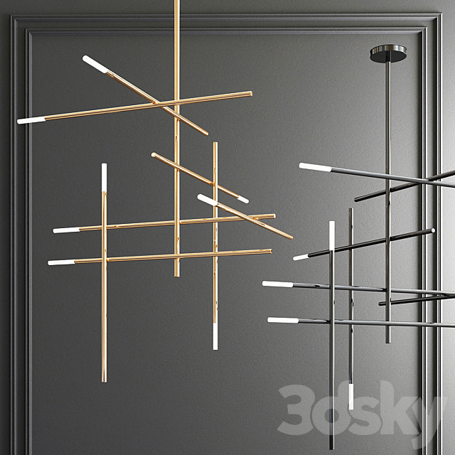 Four Exclusive Chandelier Collection_68 3dskyfree
