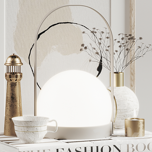 Decoration Set 007 3d