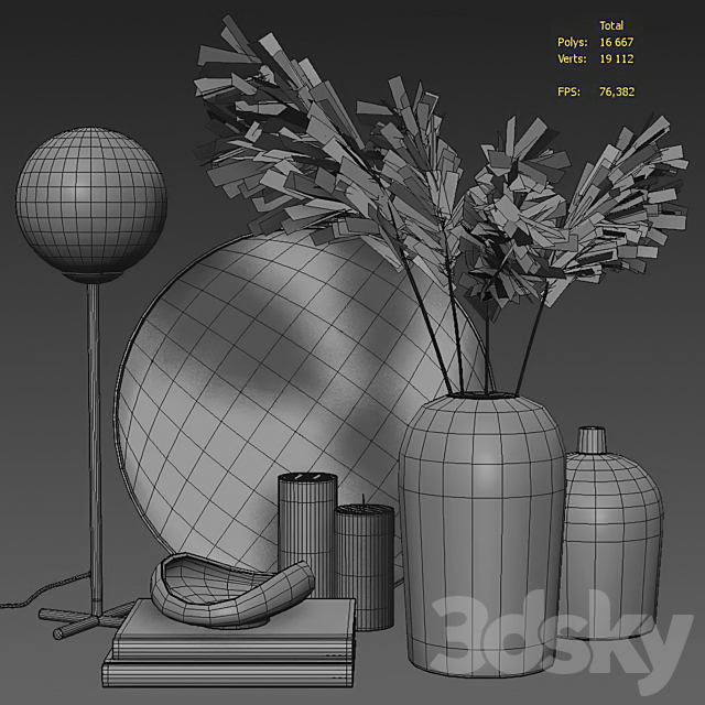 Decorative Set 15 3dskyfree